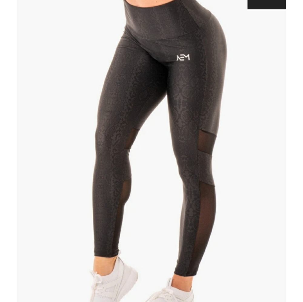 NEM x Ryderwear snake print leggings